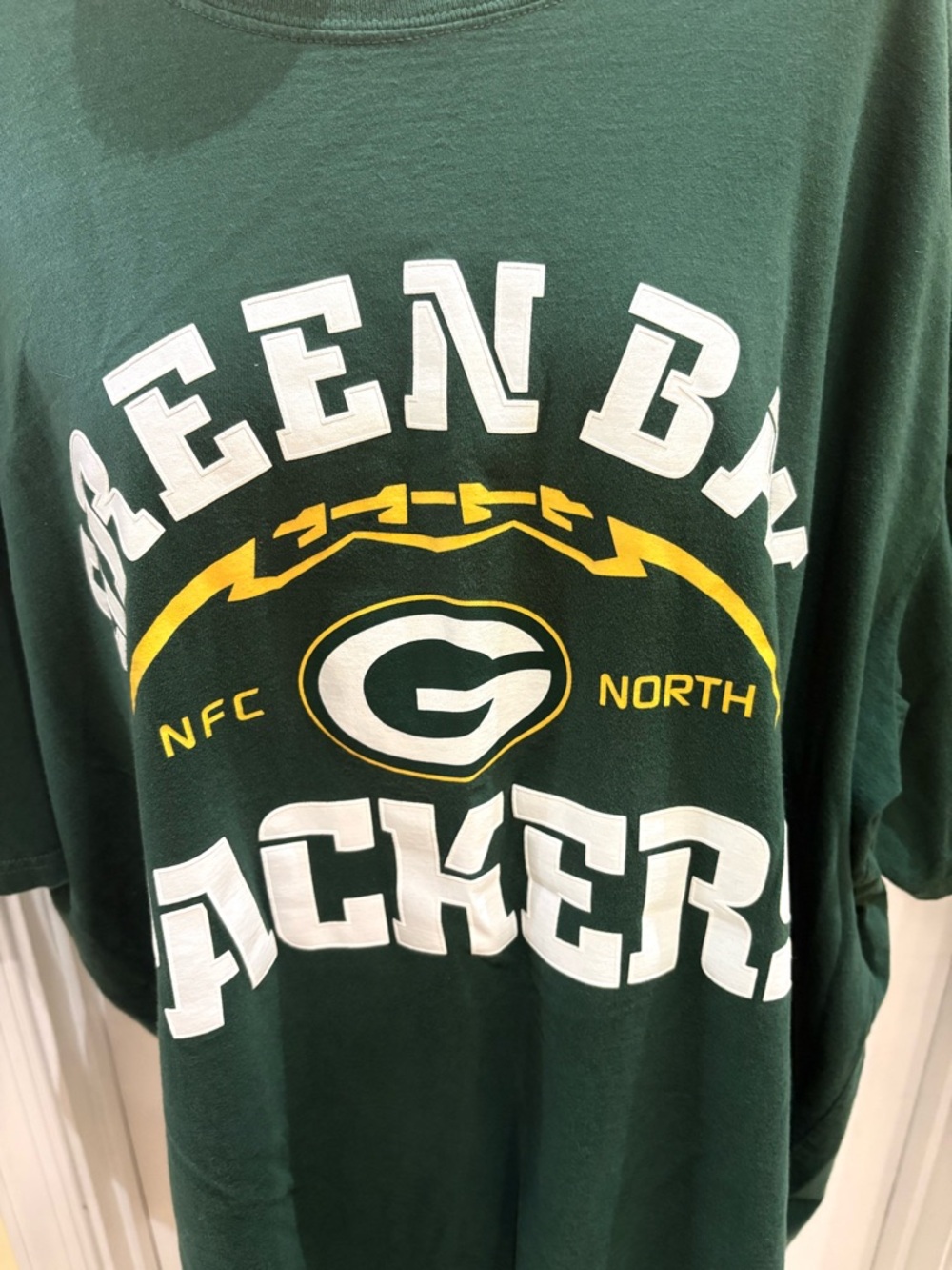 NFL Pro Line Green Graphic agree Bay Packers Tee - 4XL - Picture 3 of 9